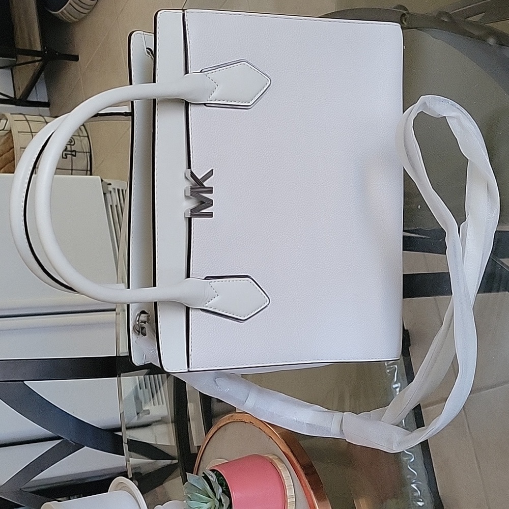 {Michael Kors} Leather Satchel